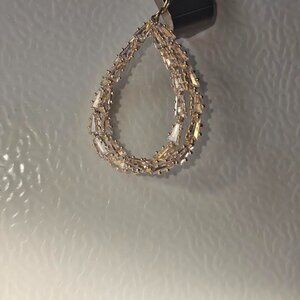 Loft Faux crystal drop earrings NWOT!!!!!!